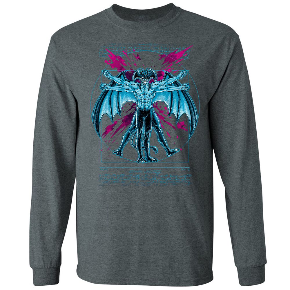 Long Sleeve T-Shirt - 158Y3DMZ - Dark Heather - 15