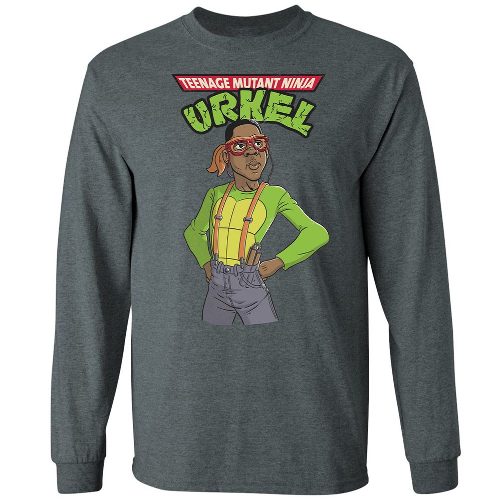 Long Sleeve T-Shirt - YV6CBPMZ - Dark Heather - 15