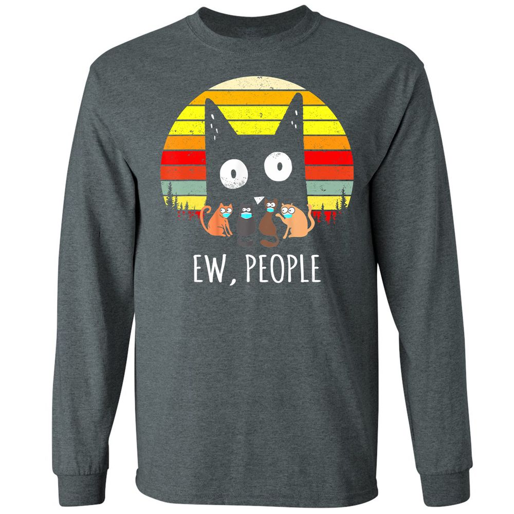 Long Sleeve T-Shirt - UHHSKEAE - Dark Heather - 15