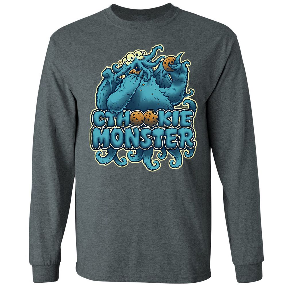 Long Sleeve T-Shirt - T3ZCWXUU - Dark Heather - 15