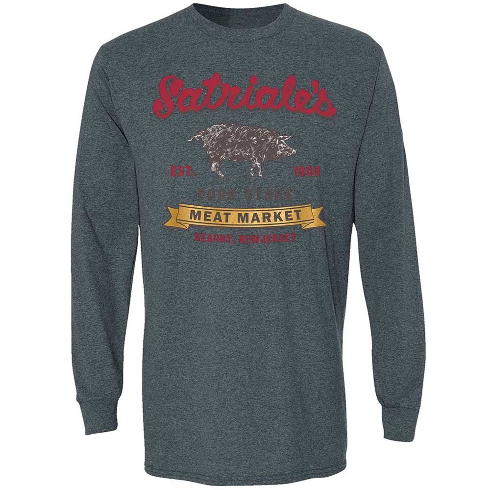Long Sleeve T-Shirt - 3XE8BPBQ - Dark Heather - 15