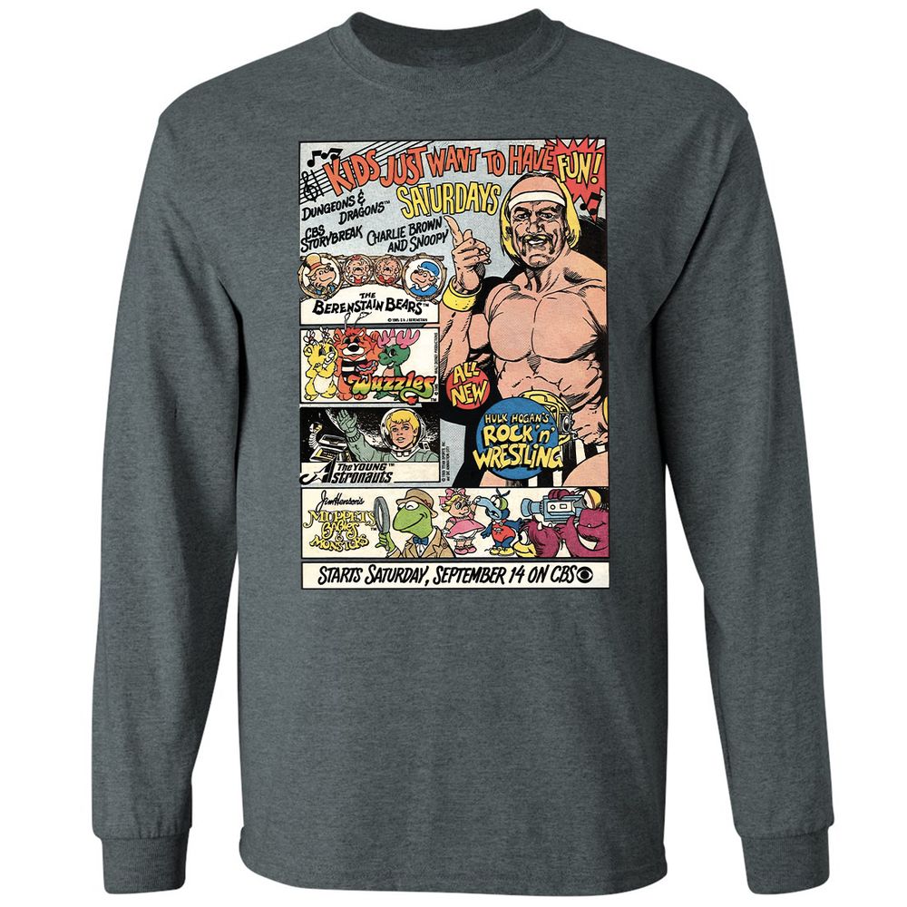 Long Sleeve T-Shirt - XJR5BV52 - Dark Heather - 15