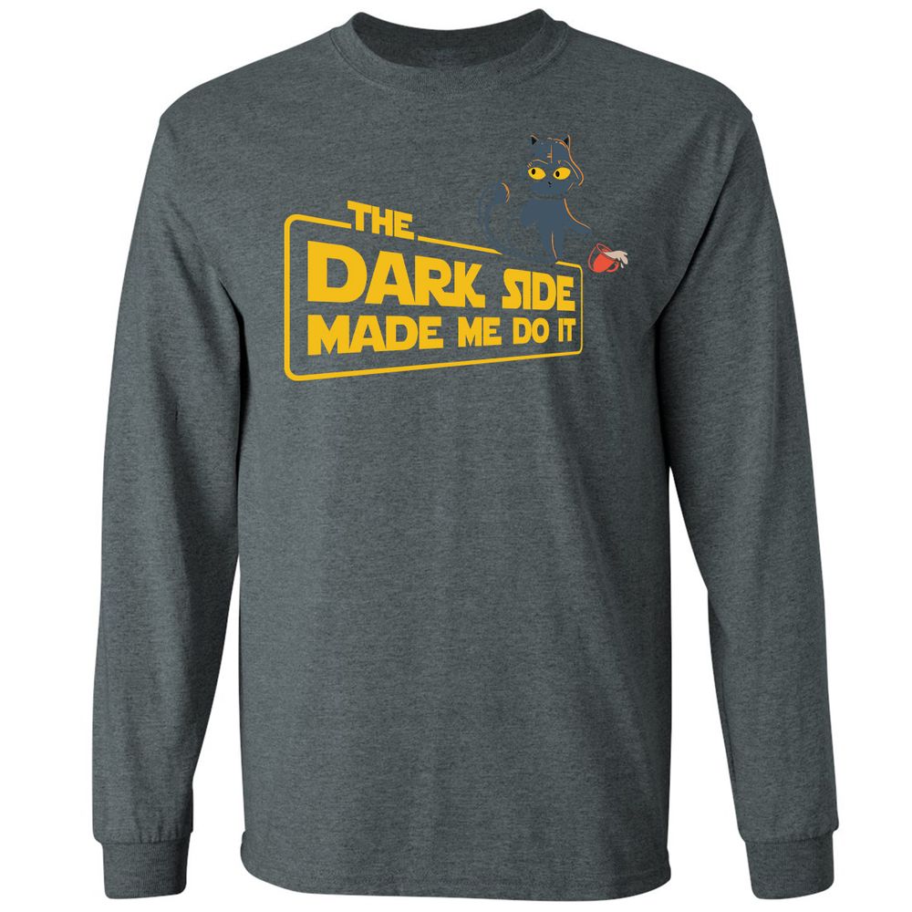 Long Sleeve T-Shirt - 2DCKAKE3 - Dark Heather - 15