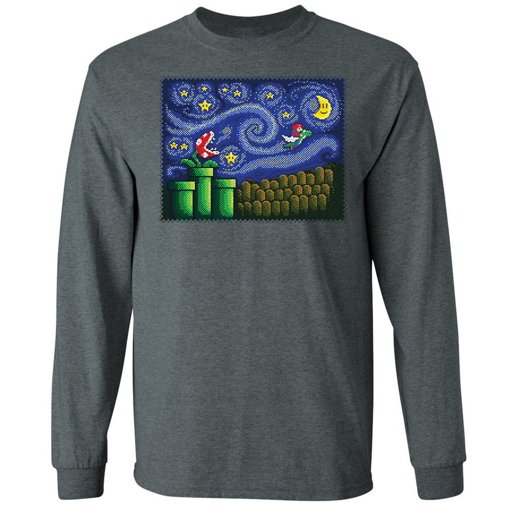 Long Sleeve T-Shirt - CJM4545P - Dark Heather - 15