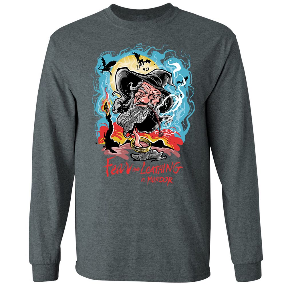 Long Sleeve T-Shirt - TQQF4X9Y - Dark Heather - 15