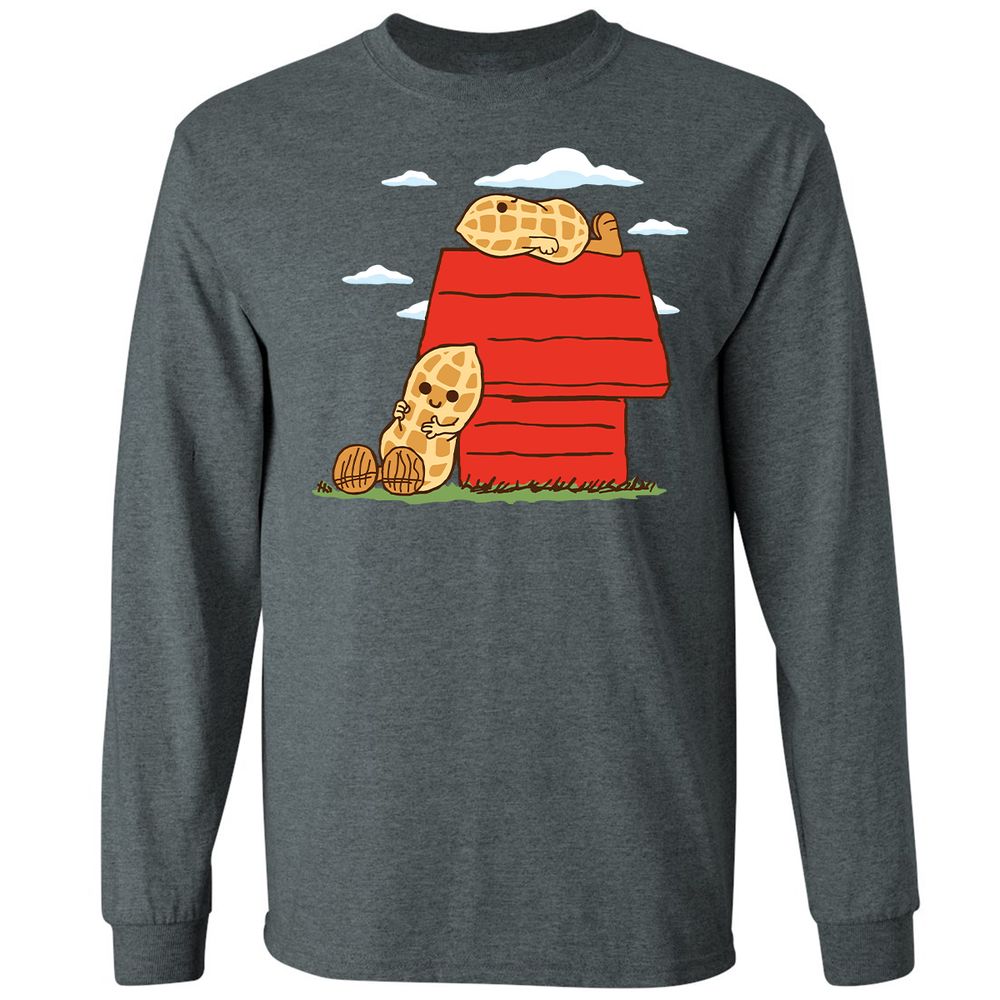 Long Sleeve T-Shirt - NQFU6GRX - Dark Heather - 15