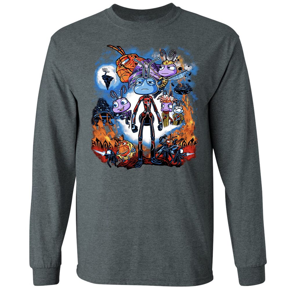 Long Sleeve T-Shirt - VQLBHVP4 - Dark Heather - 15