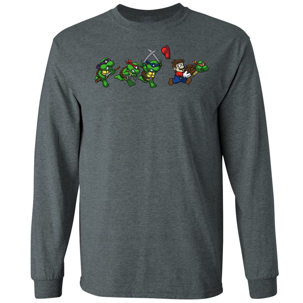 Long Sleeve T-Shirt - UBCPQ59A - Dark Heather - 15