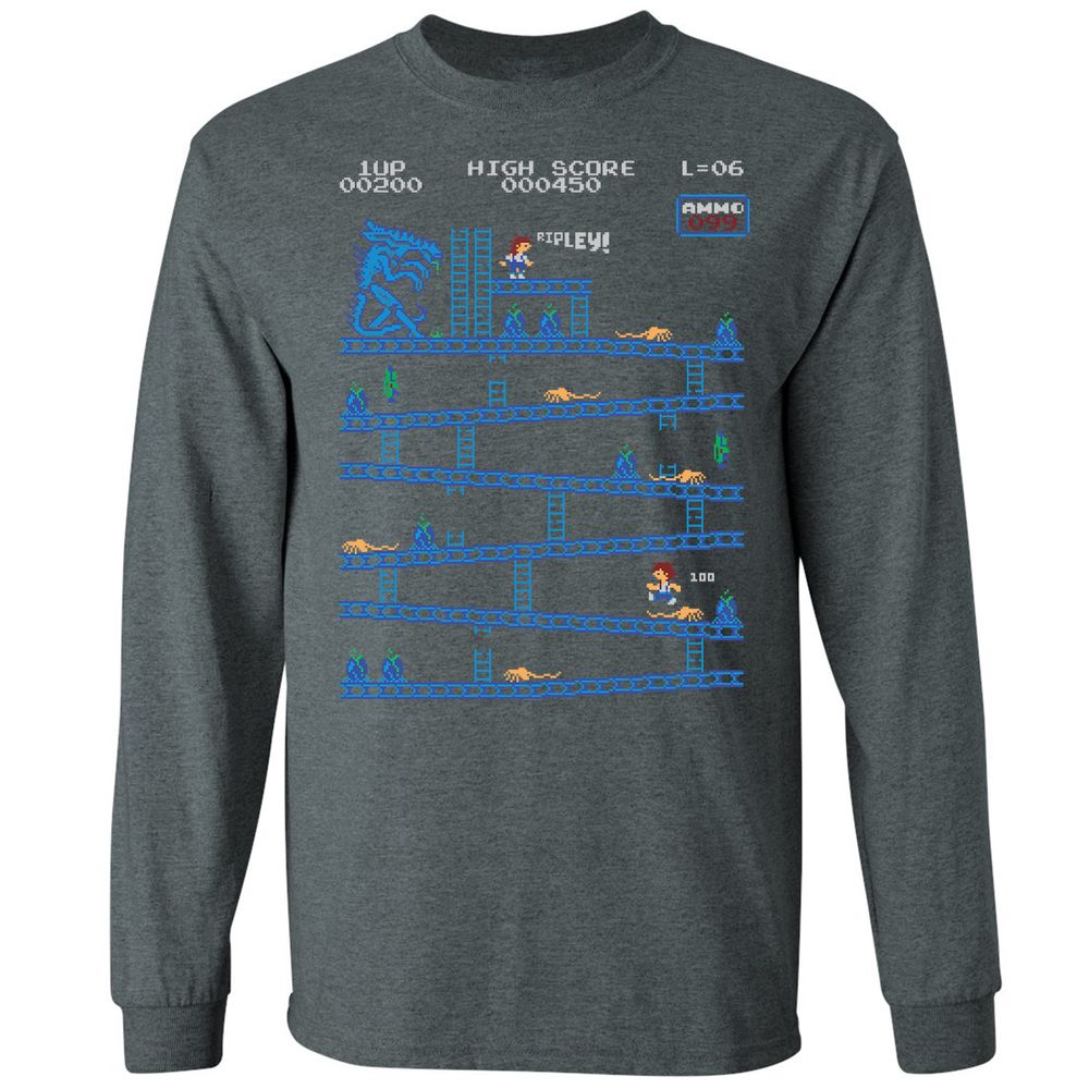 Long Sleeve T-Shirt - 4JCSS58P - Dark Heather - 15