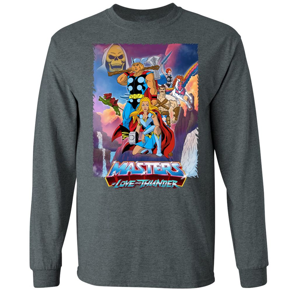 Long Sleeve T-Shirt - MLCZJL19 - Dark Heather - 15