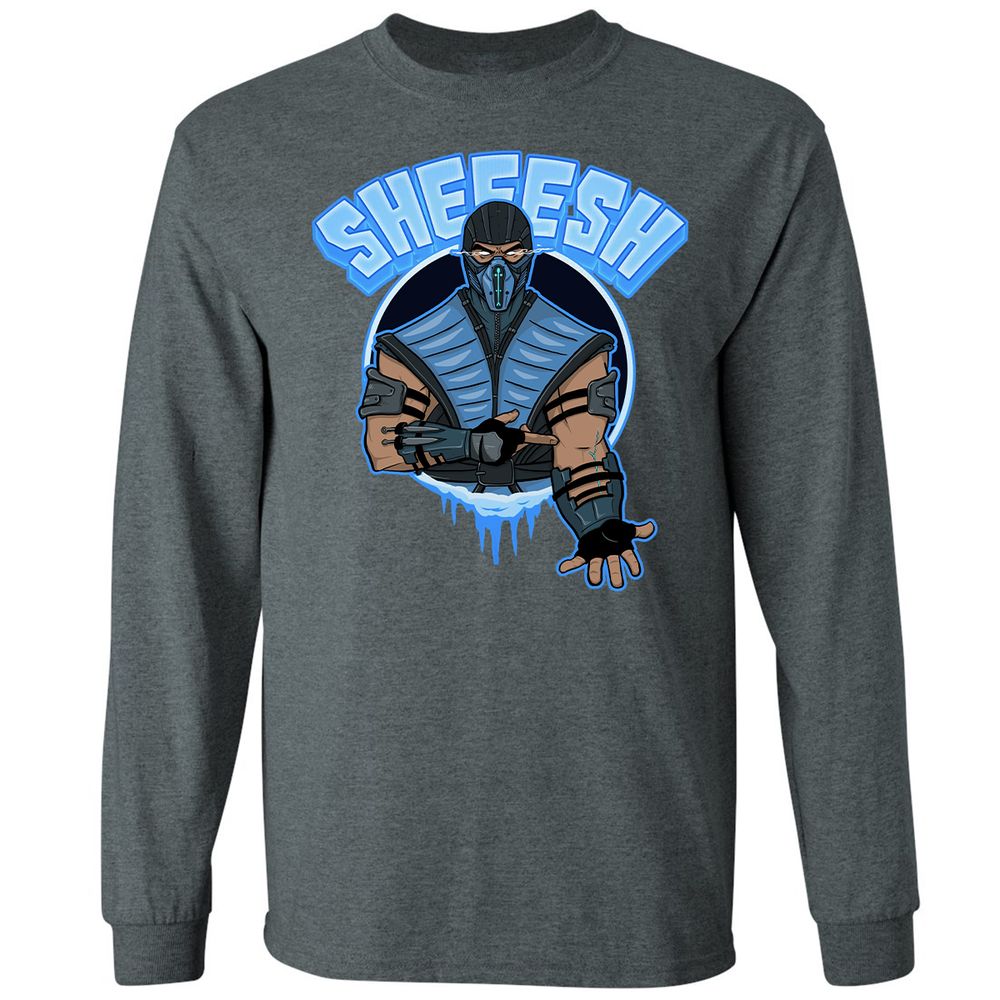 Long Sleeve T-Shirt - 3VQD1VF6 - Dark Heather - 15