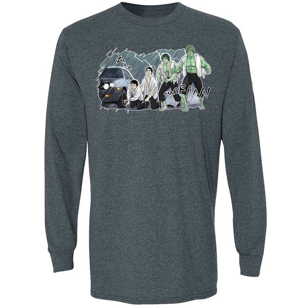 Long Sleeve T-Shirt - ZEGL7C46 - Dark Heather - 15