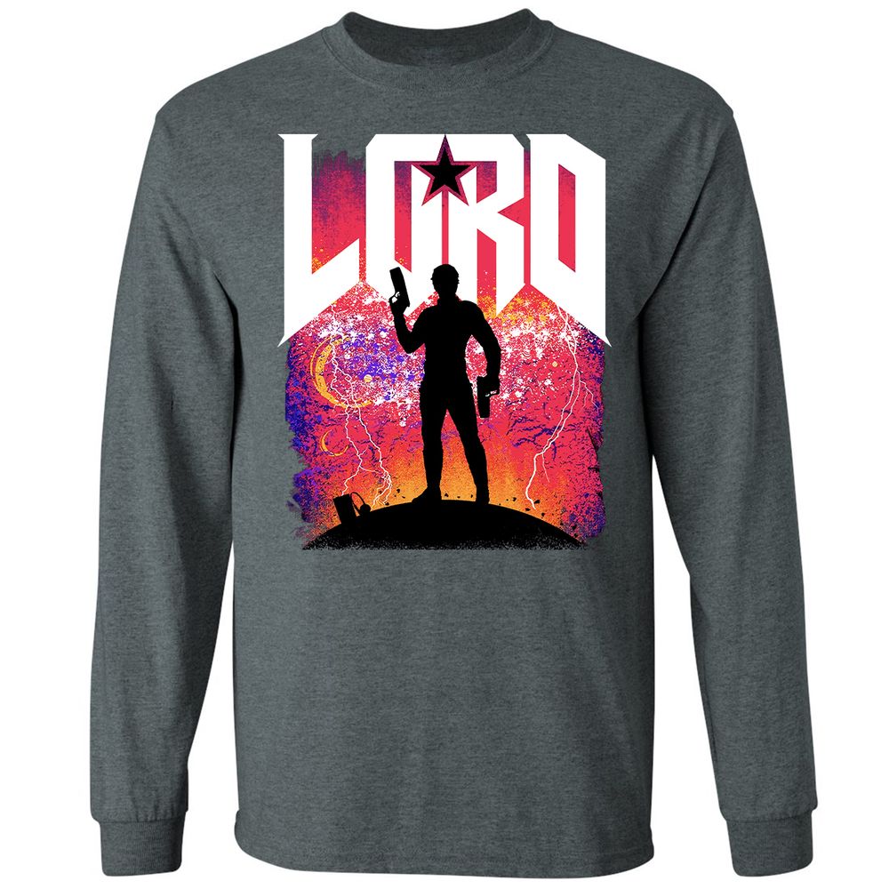 Long Sleeve T-Shirt - 5ZDCKW6V - Dark Heather - 15