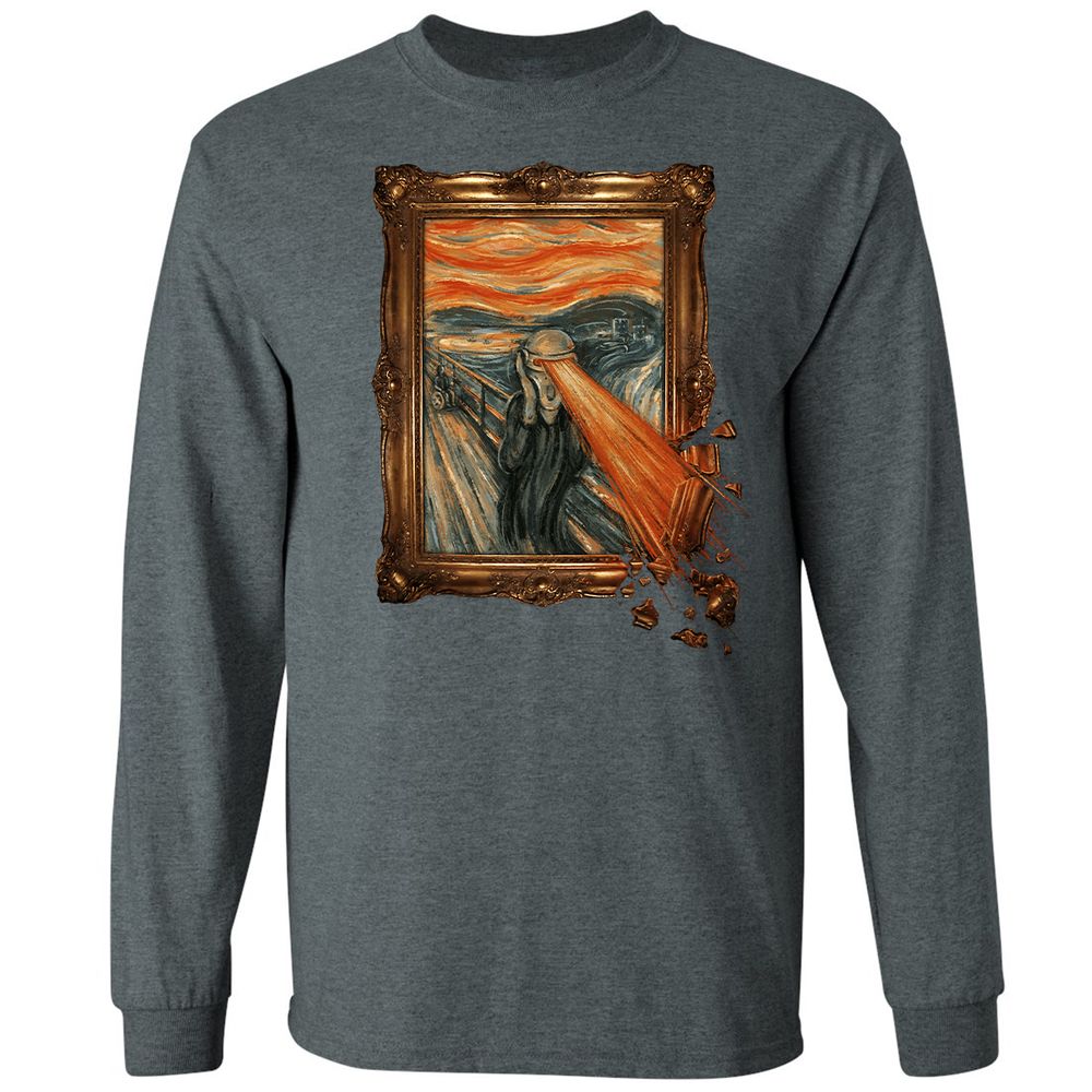 Long Sleeve T-Shirt - LV4SV2X2 - Dark Heather - 15