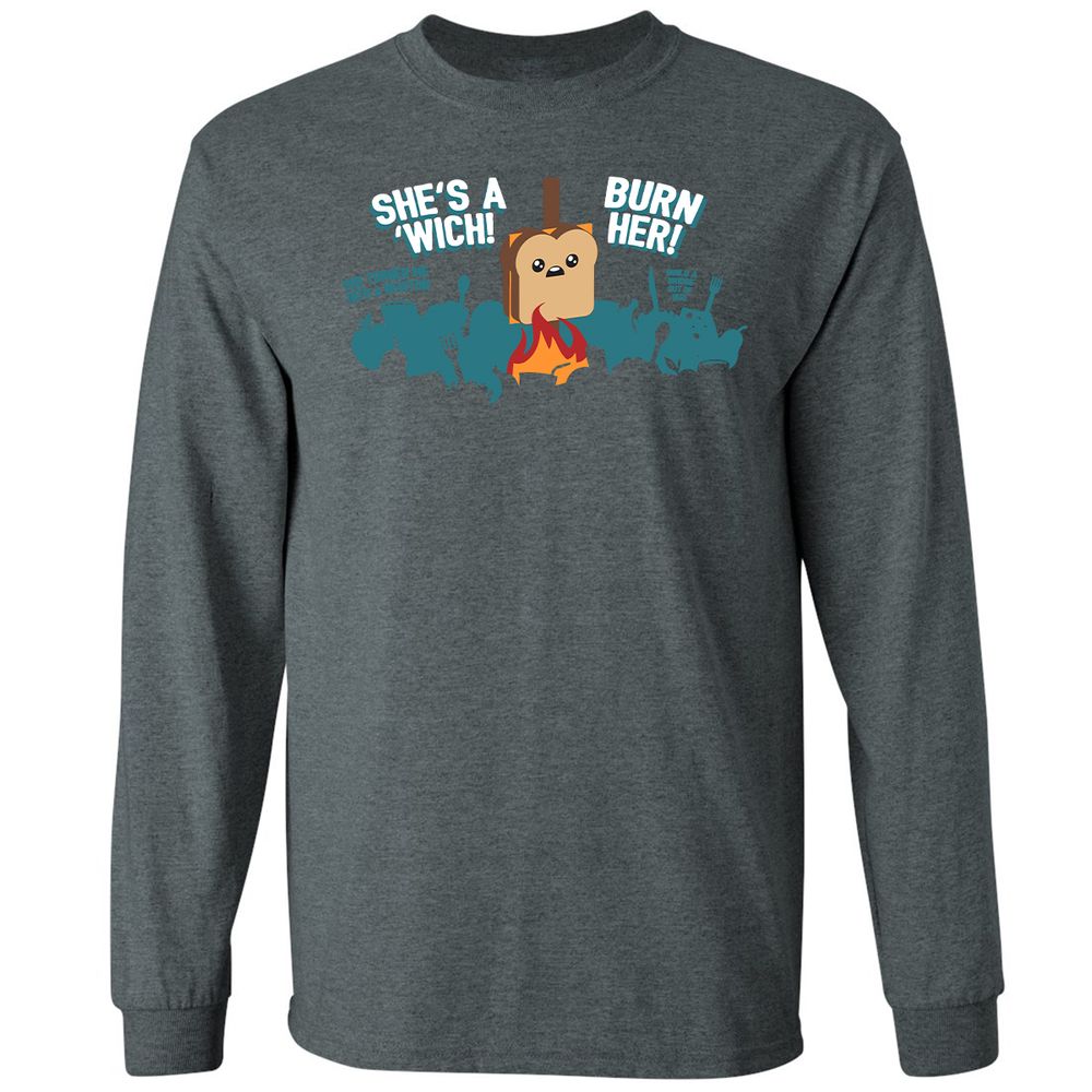 Long Sleeve T-Shirt - BBXATKZS - Dark Heather - 15