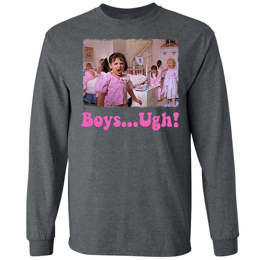 Long Sleeve T-Shirt - WVK4ZERS - Dark Heather - 15