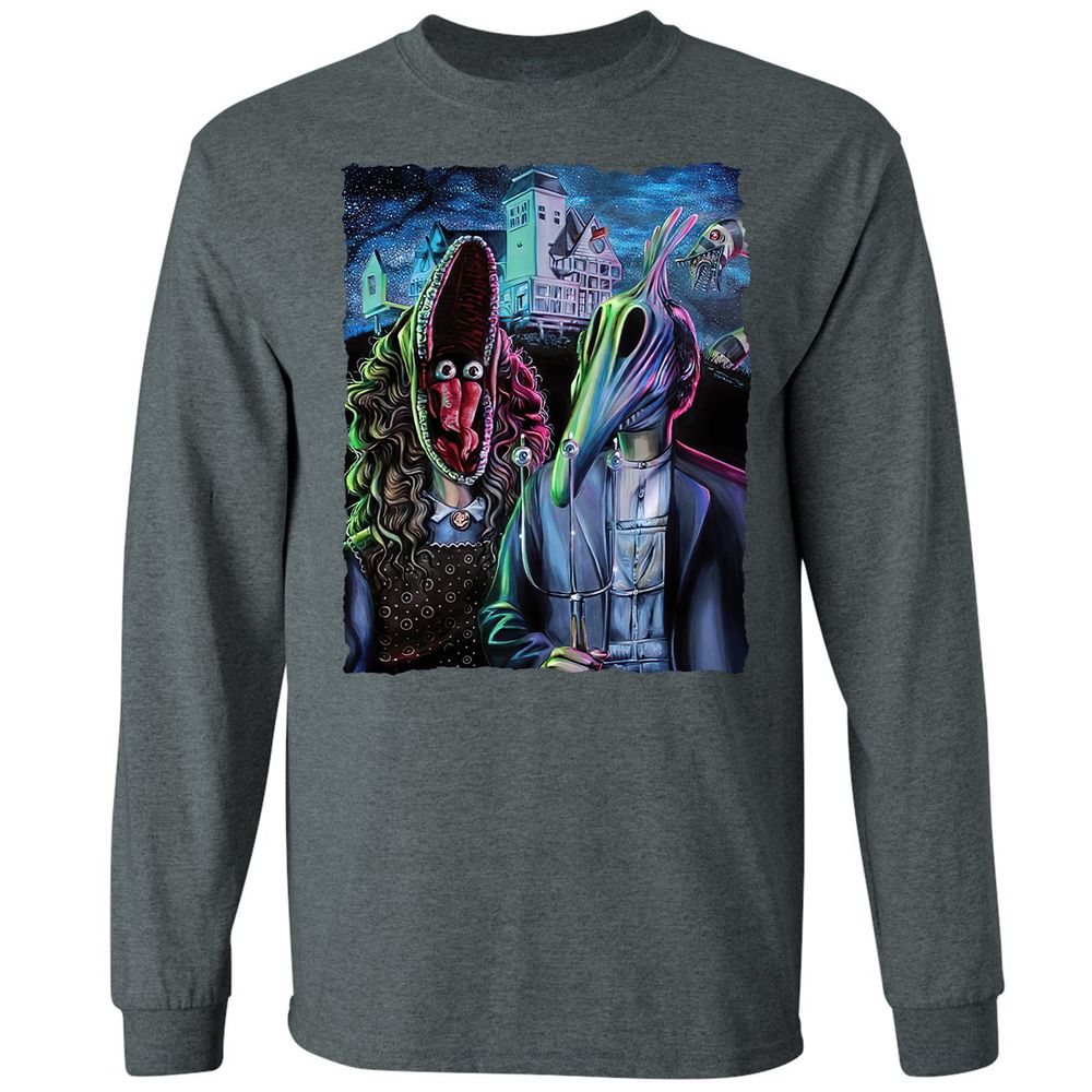 Long Sleeve T-Shirt - 225YDFCZ - Dark Heather - 15