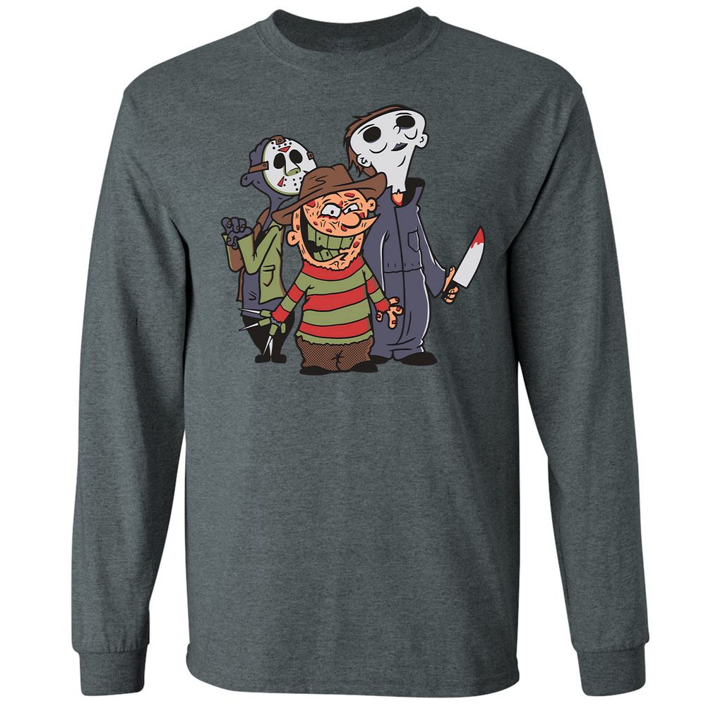 Long Sleeve T-Shirt - 97WXEHEV - Dark Heather - 15