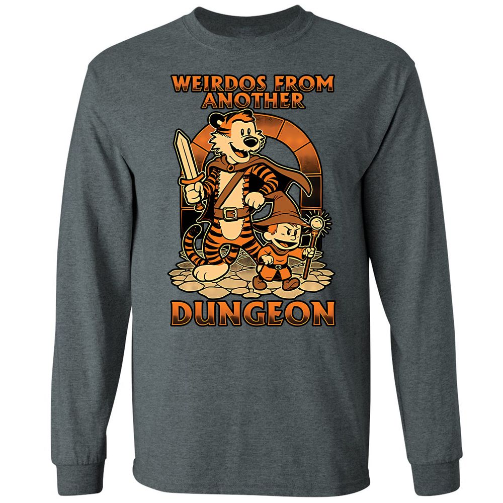 Long Sleeve T-Shirt - QFCTRFRM - Dark Heather - 15