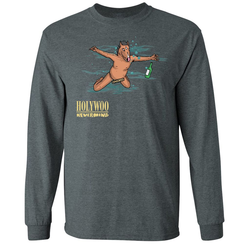 Long Sleeve T-Shirt - S9HZ3UQW - Dark Heather - 15