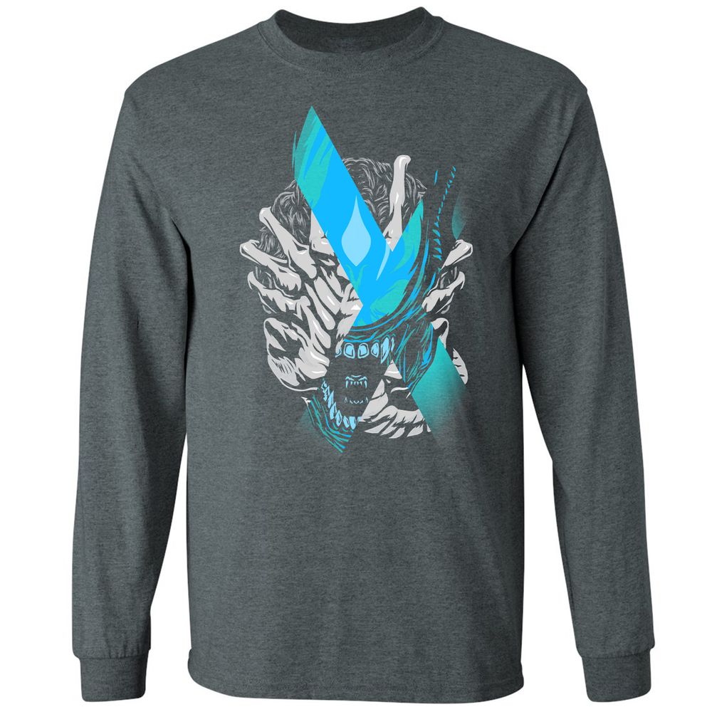 Long Sleeve T-Shirt - RWNE9YWE - Dark Heather - 15