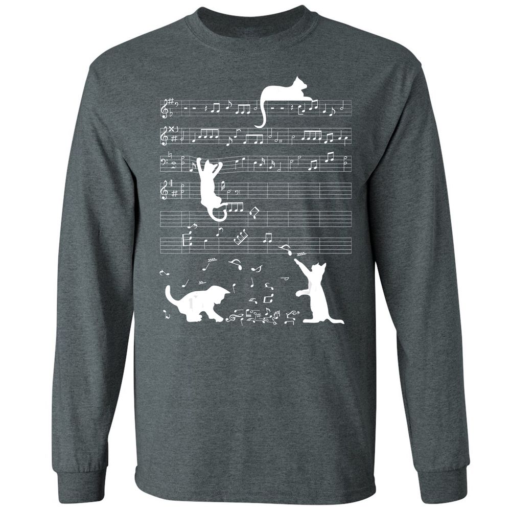 Long Sleeve T-Shirt - 68MBX9BK - Dark Heather - 15