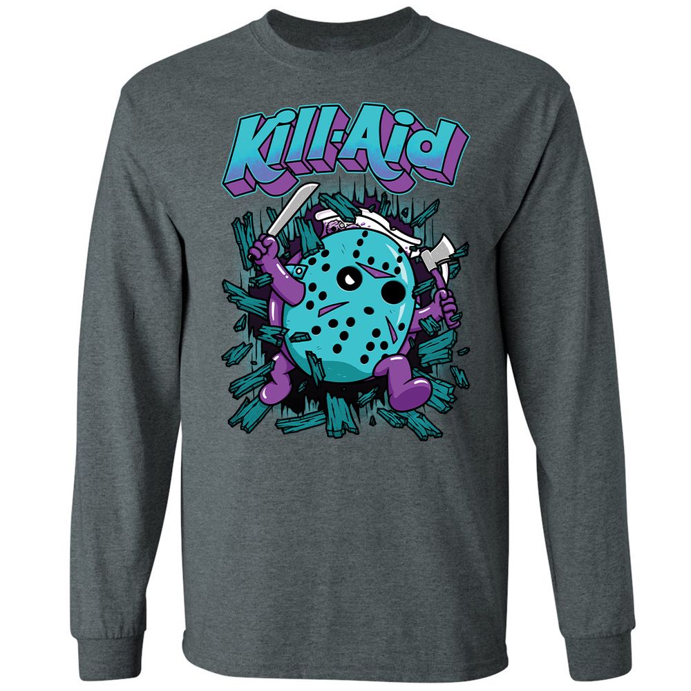 Long Sleeve T-Shirt - TRSRGNR1 - Dark Heather - 15