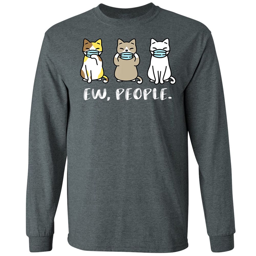 Long Sleeve T-Shirt - KJV4AAMV - Dark Heather - 15