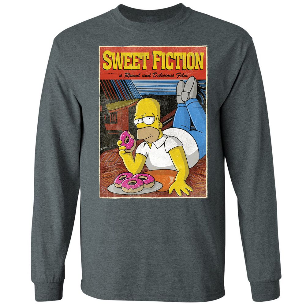 Long Sleeve T-Shirt - WHHYFUBH - Dark Heather - 15