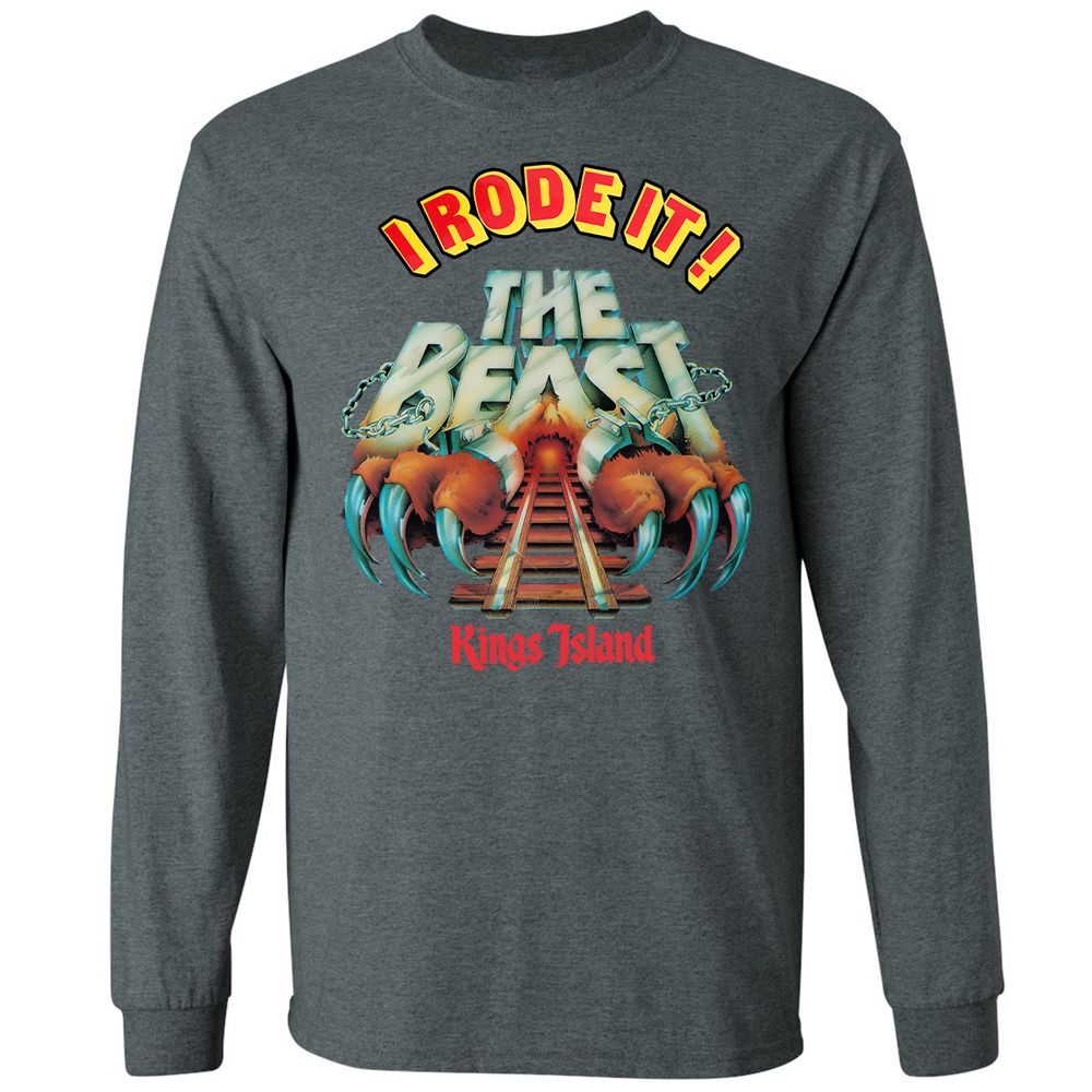 Long Sleeve T-Shirt - 7D4S3V8Y - Dark Heather - 15