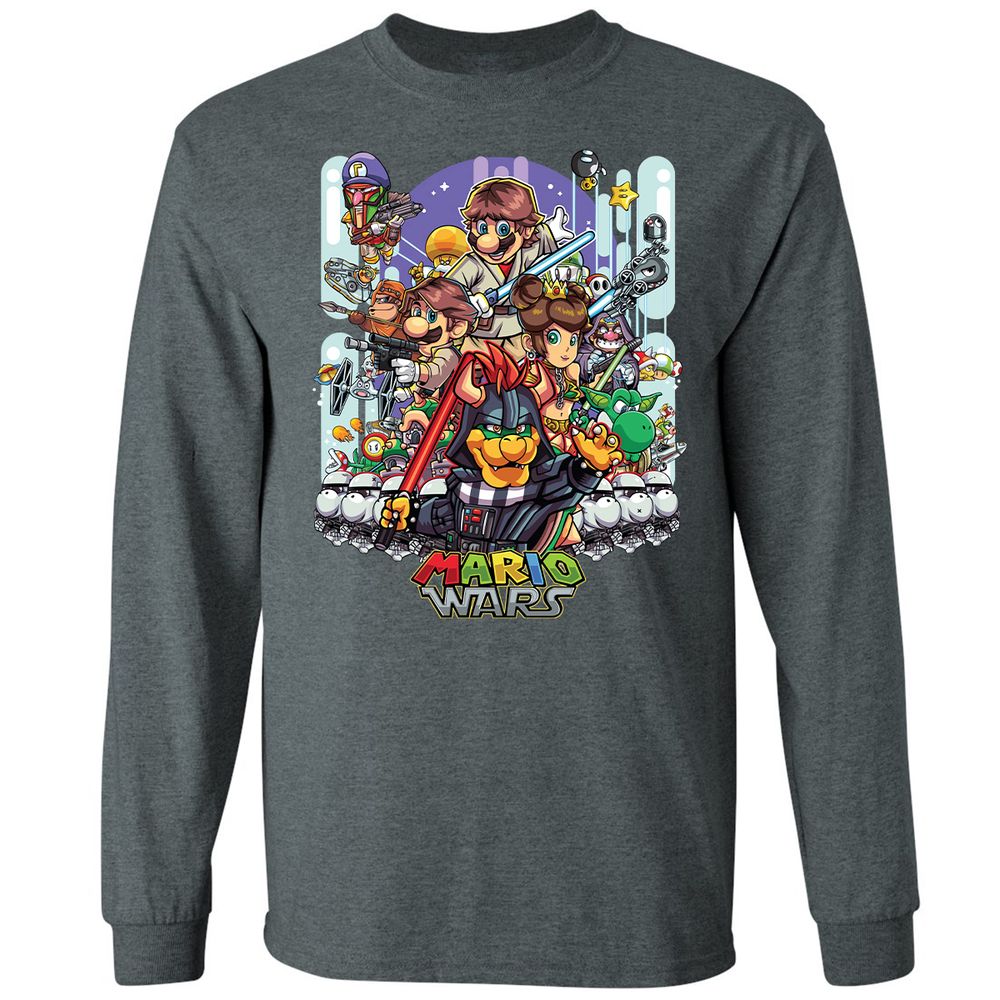 Long Sleeve T-Shirt - LMPEUBS2 - Dark Heather - 15