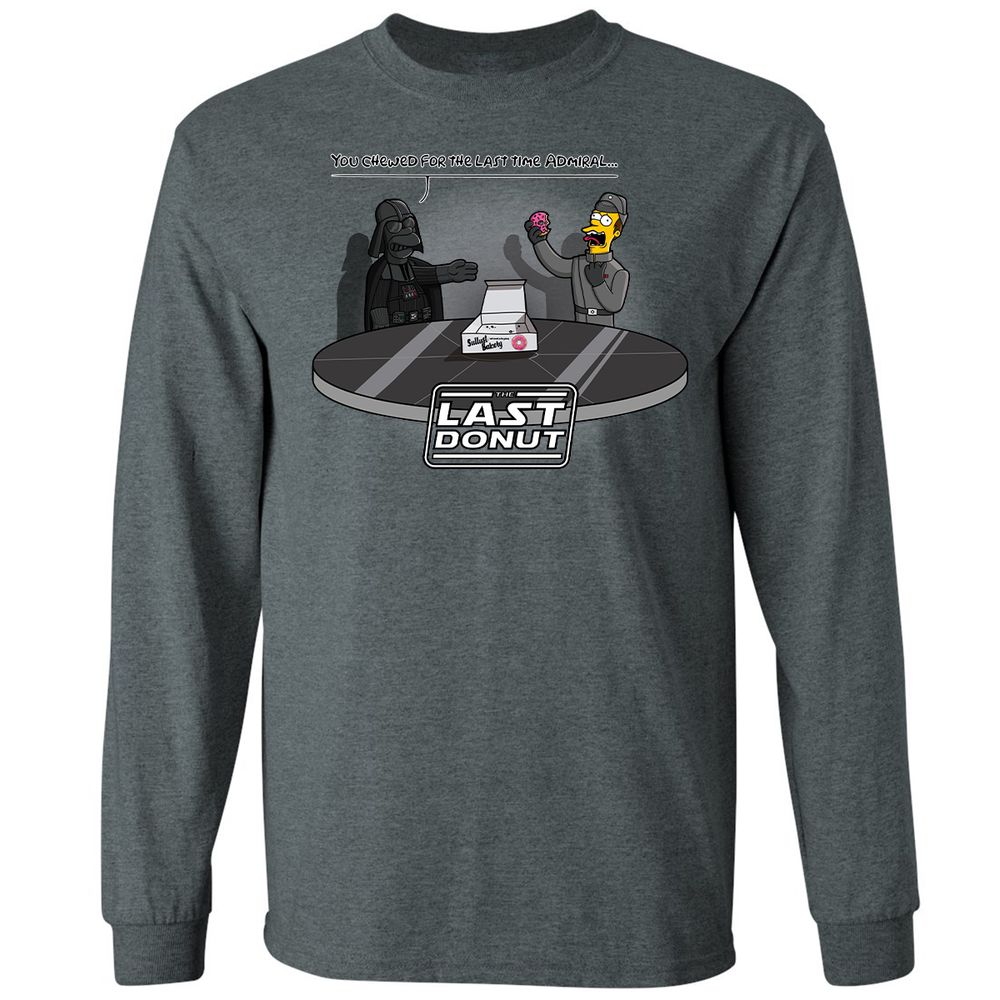 Long Sleeve T-Shirt - 1FRR3ZPP - Dark Heather - 15