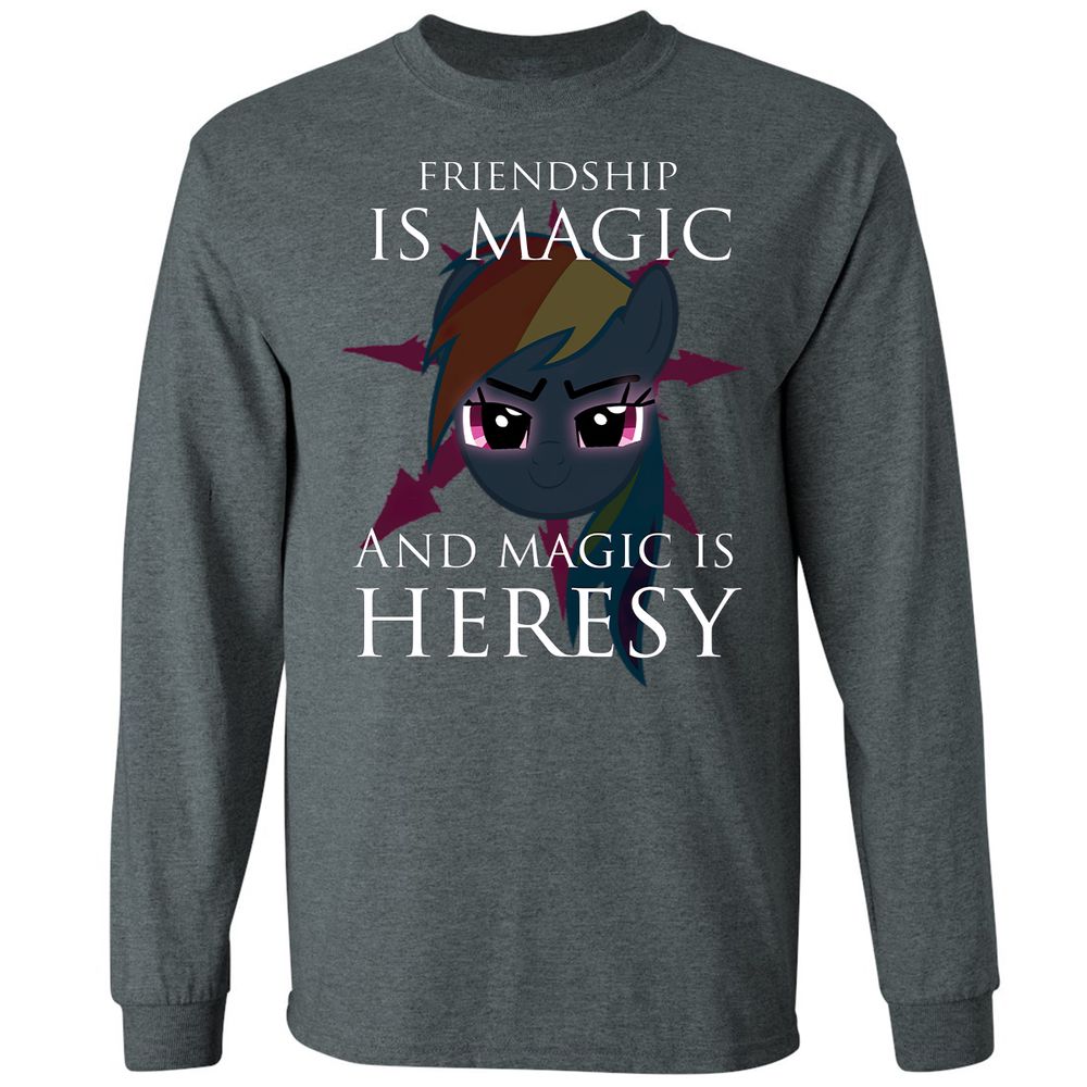 Long Sleeve T-Shirt - YCSVL6LU - Dark Heather - 15
