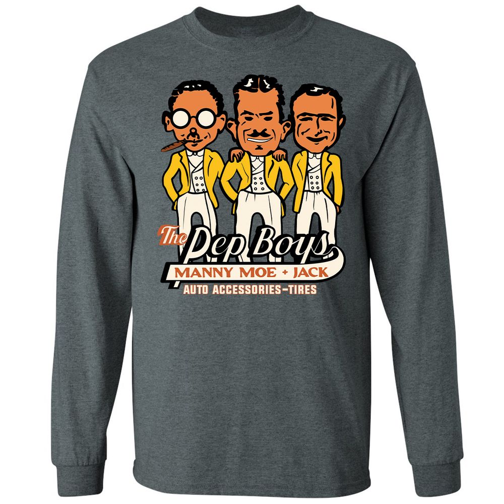 Long Sleeve T-Shirt - QREW8FQ6 - Dark Heather - 15