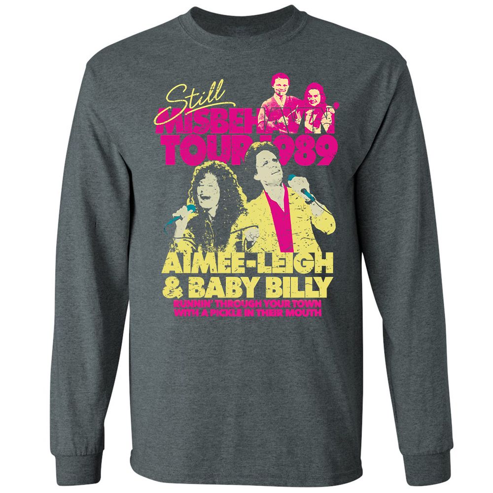 Long Sleeve T-Shirt - M15UR9HJ - Dark Heather - 15