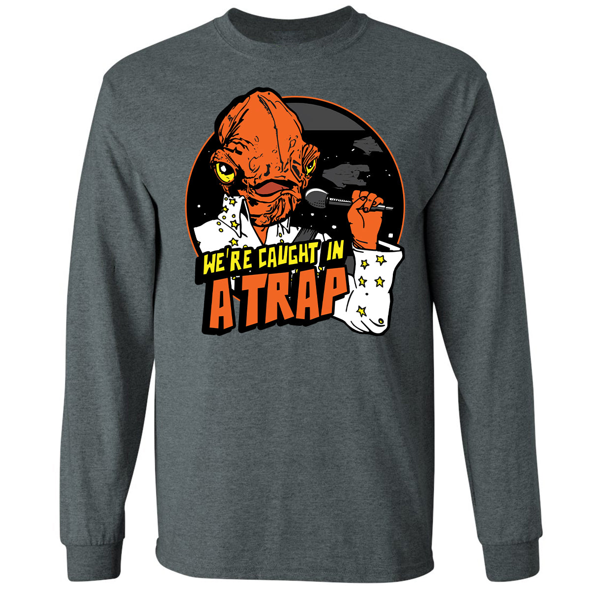 Long Sleeve T-Shirt - 947HM86X - Dark Heather - 15