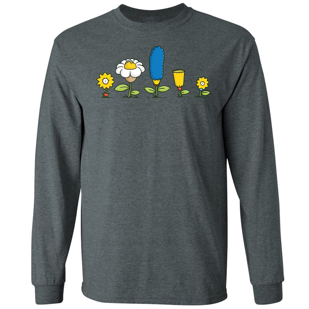Long Sleeve T-Shirt - DLC9KBVX - Dark Heather - 15