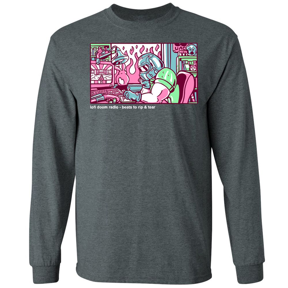 Long Sleeve T-Shirt - 1S1GKGJ8 - Dark Heather - 15
