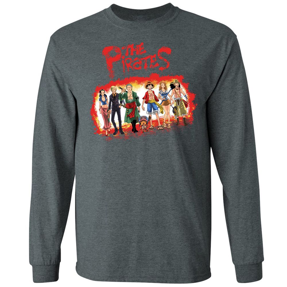 Long Sleeve T-Shirt - 4Q92CQ3G - Dark Heather - 15