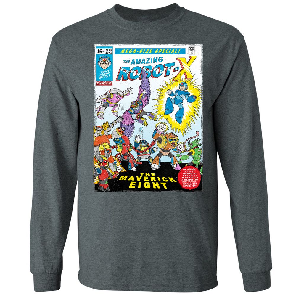 Long Sleeve T-Shirt - 1Q4FUYPH - Dark Heather - 15