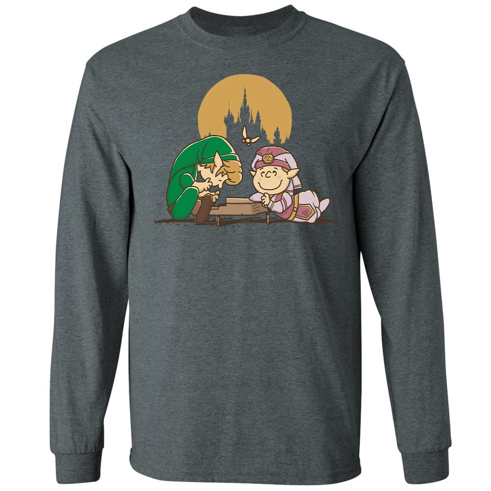 Long Sleeve T-Shirt - F5MEP7NY - Dark Heather - 15