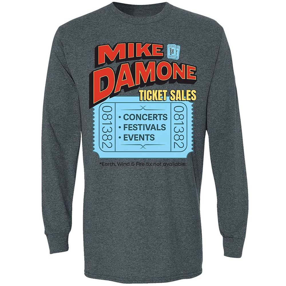 Damone Ticket Sales - Dark Heather - 15