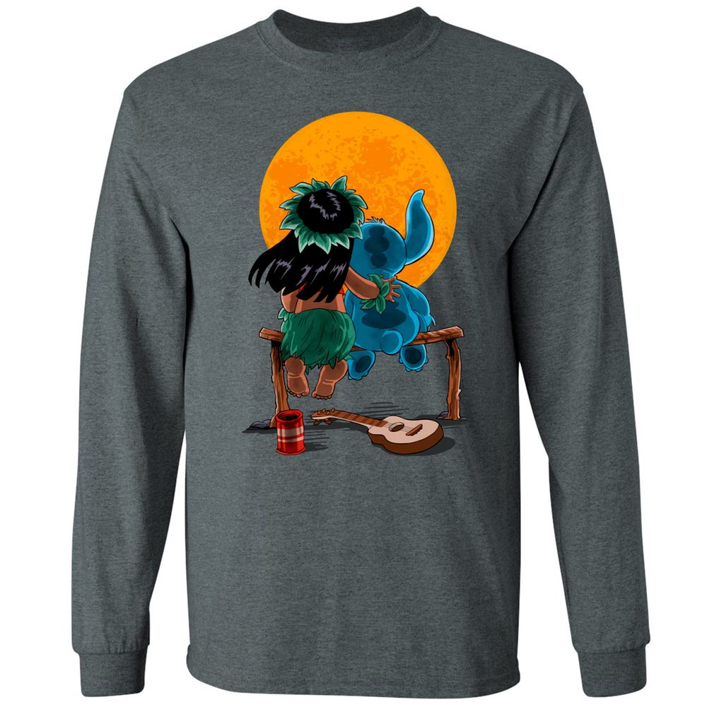 Long Sleeve T-Shirt - CBTNJ4TN - Dark Heather - 15
