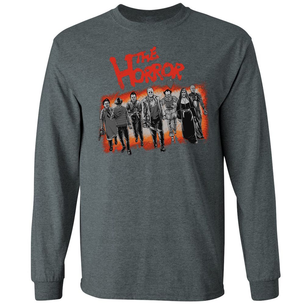 Long Sleeve T-Shirt - 9U6UHVUP - Dark Heather - 15
