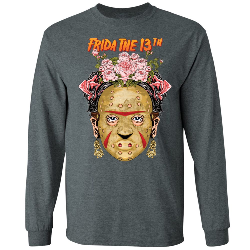 Long Sleeve T-Shirt - E8UF15Z5 - Dark Heather - 15