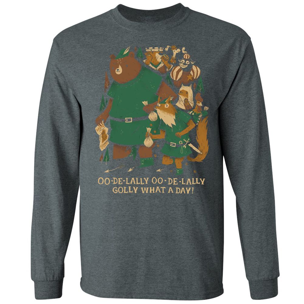 Long Sleeve T-Shirt - 7QNDZFWP - Dark Heather - 15