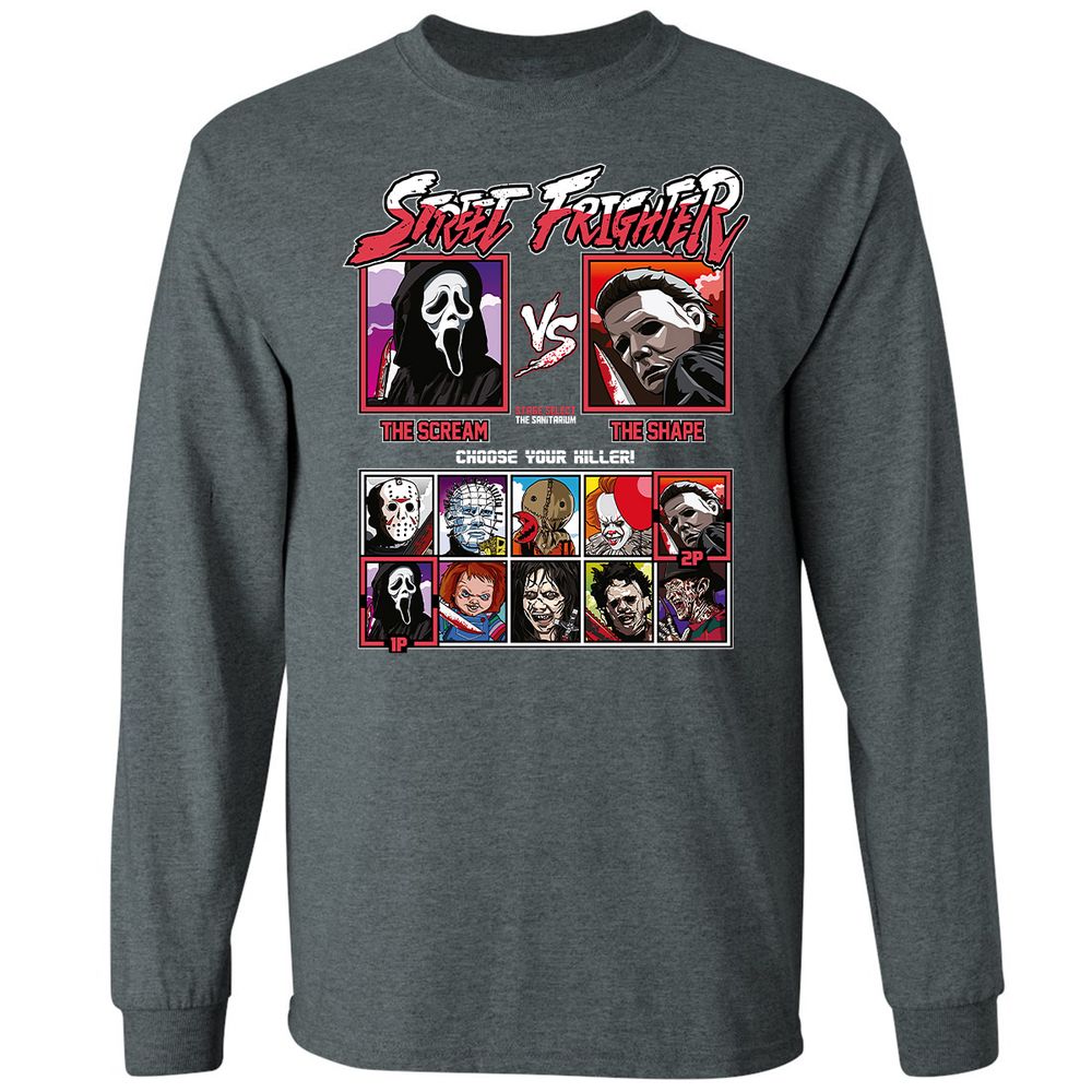 Long Sleeve T-Shirt - 7WH3SJDC - Dark Heather - 15