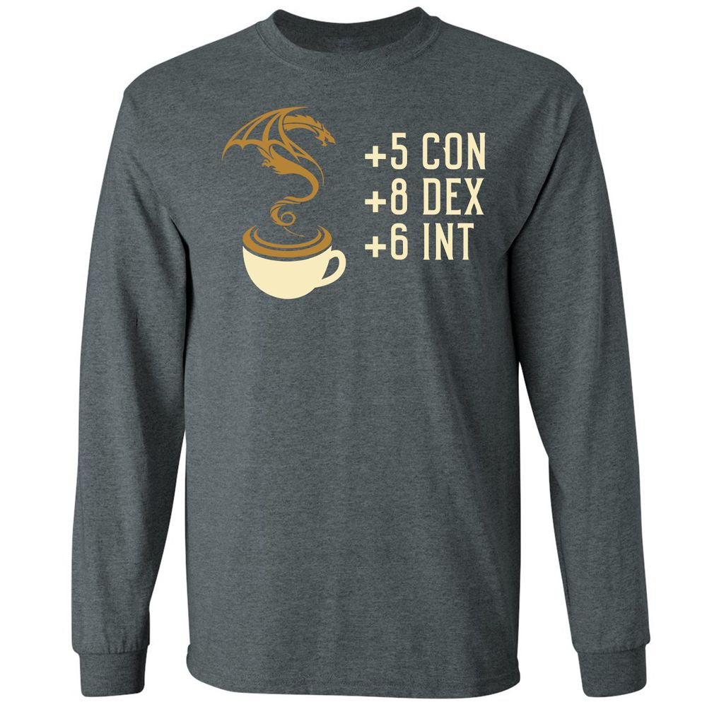 Long Sleeve T-Shirt - 9FYJ9QC6 - Dark Heather - 15