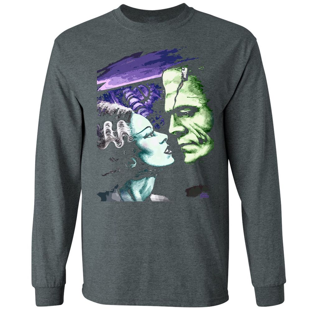 Long Sleeve T-Shirt - U1KNUS37 - Dark Heather - 15