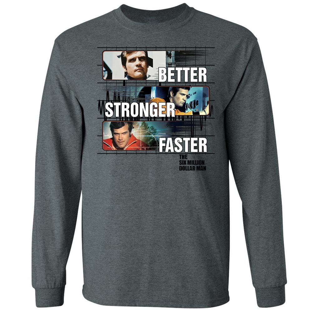Long Sleeve T-Shirt - 64DPLVF7 - Dark Heather - 15